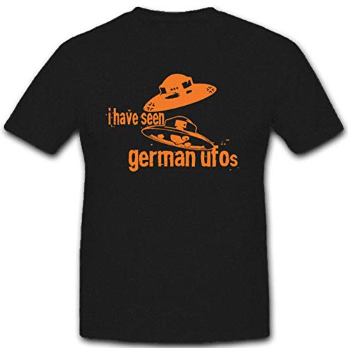 T-Shirt Haunebu Avion Mythe Allemand Noir XXXXX-Large le Cadeau Parfait pour Passionné