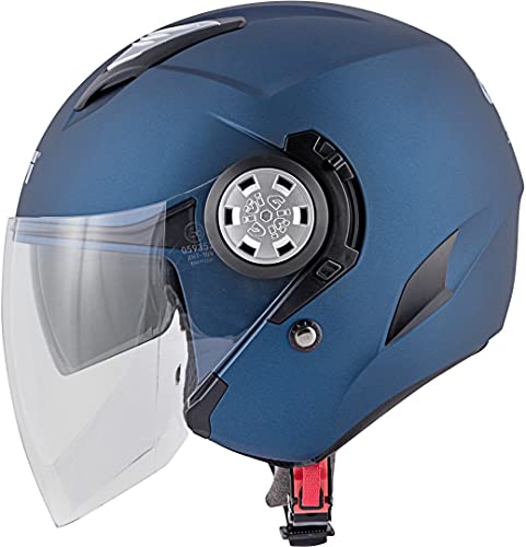 GIVI H123BN90058 Hps 12.3 Stratos Deni Jet Casco, Color Negro Mate, Talla 58/M