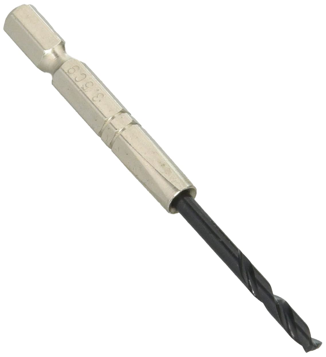 TOP ERD-3.5 Hex Shank Thin Drill for Electric Drills, Drill Diameter 0.14 inch (3.5 mm), Thin Plate, Iron, Stainless Steel, Drill Bit, Tsubamesanjo, Made in Japan