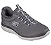 Skechers Hombre Summits 52811 Zapatillas, Charcoal Mesh/Trim, 42 EU