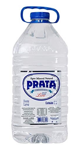 Água Mineral Prata Leve Sem Gás Pet 5L