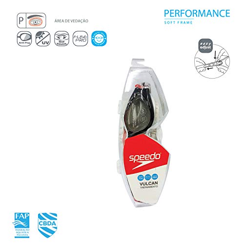 Óculos Vulcan Speedo Prata Cristal