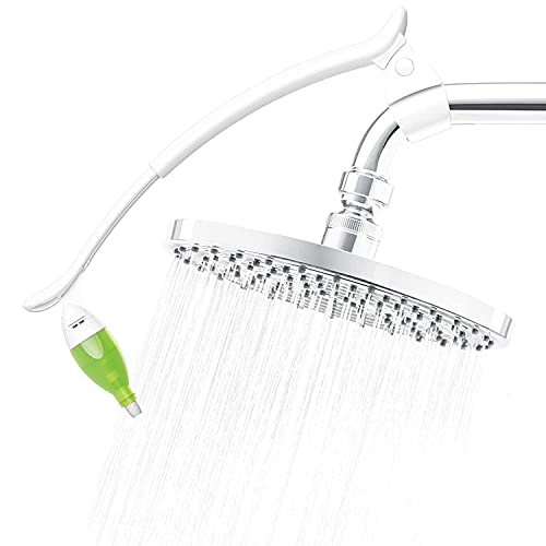Shower Steamers Aromatherapy | Filter Shower Head with Essential Oil Set by Essio | Relaxing Shower Water Filter, Better Than Shower Bombs, Shower Tablets, BathBombs - Lasts 30 Showers