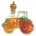 Tractor-shaped Whiskey Bottle,300ml 3D Tractor-shaped Whiskey Bottle,novelty Glass Whiskeys Decanter,Art Sculpture,creatives Car-themed Empty Bottles,all Wine Wine Container
