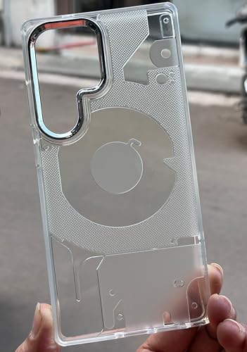 Image of NIUKIN Transparent Slim-Fit Soft Back Case for Samasung Galaxy S25 Ultra | 360 Degree Protection | Shockproof Cover