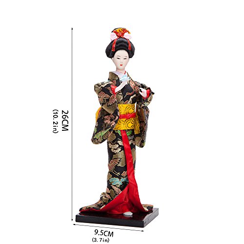 THY COLLECTIBLES 9\" Japanese Geisha Oriental Doll DOL9001-9