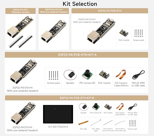 ESP32-P4 PoE Ethernet AI Development Board, ESP32-P4 Chip, with PoE Module by UeeKKoo - Used condition - Image 8