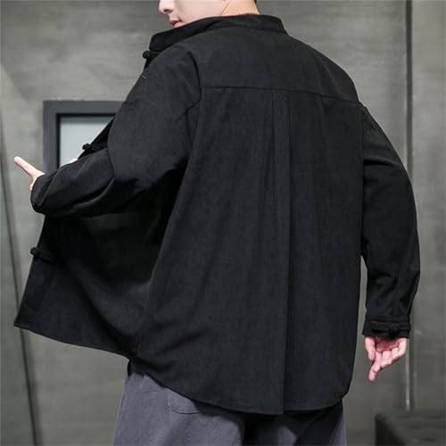 Ropa tradicional para hombre cómoda estilo oriental kung fu 6