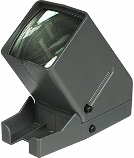 USB powered Film Viewer, High-resolution Slide Viewer, Convert 35mm Film and Slide to Scanner for Viewing, HD LED Daylight Desktop Slide Viewer Slide Mounting Feeder, 3x Magnification for 35mm Slides