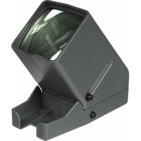 USB powered Film Viewer, High-resolution Slide Viewer, Convert 35mm Film and Slide to Scanner for Viewing, HD LED Daylight Desktop Slide Viewer Slide Mounting Feeder, 3x Magnification for 35mm Slides Cover