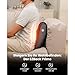 BOB AND BRAD Rückenmassagegerät mit Wärmefunktion, Elektrisches Nackenmassagegerät mit Fernbedienung und 3 Intensitäten, Massagegerät für Nacken Schulter Lendenbereich, Entspannung für Zuhause Büro