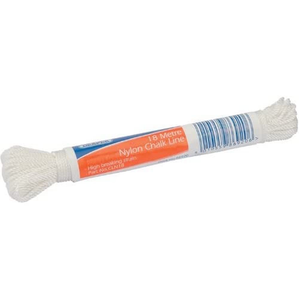 Draper Nylon Chalk Line, 18M, White