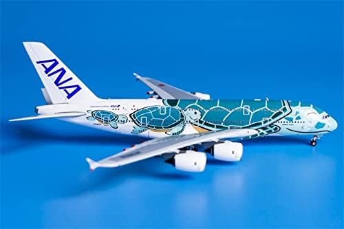 Miniatura 8 de Phoenix ANA Inspiration of Japan Green Turtle Airbus A380 JA382A 1.400 DIECAST Modelo preconstruido