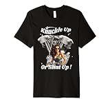 HD Motorcycle VTwin KnuckleHead Knuckle Up Or Shut up DG110 Premium T-Shirt