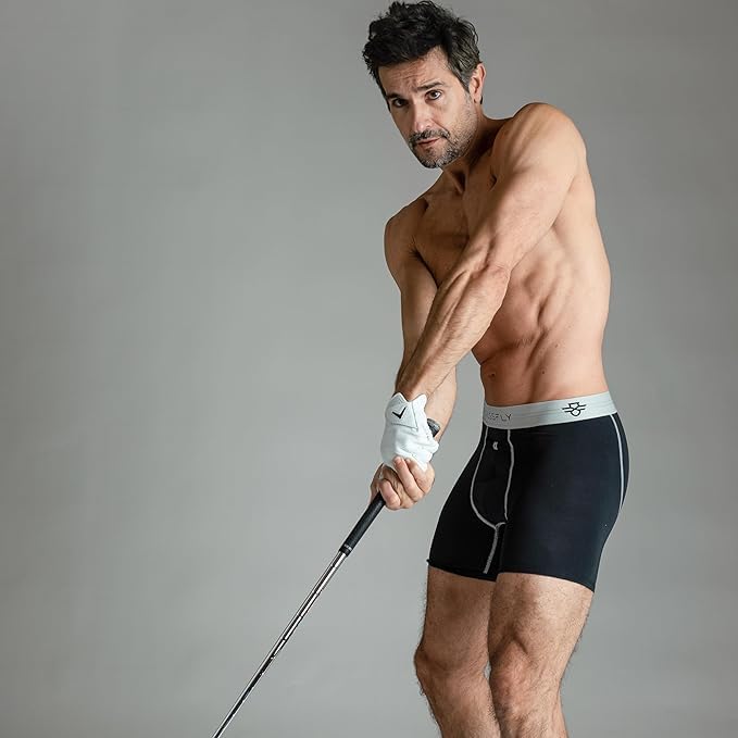 Men’s Underwear 6" Trunk Boxer Briefs, 24 Hour Comfort, Super Soft Waist Band No Chafe, Breathable (3-Pack)4