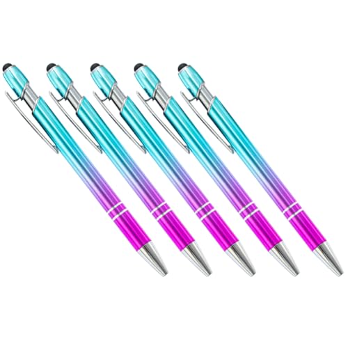 Stylo à bille en métal dégradé lot de 50 pièces pour écran tactile