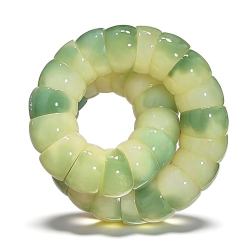 Image of Fidget Bracelet for Women Natural Bodhi Seeds Beaded Anxiety Stress Bracelets Zen Fidget Stretch Bracelets Alleviate Protection Healing Bodhi Jewelry Gifts for Women Men