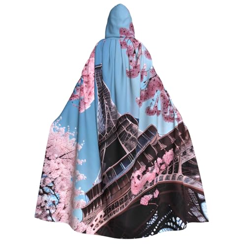 Cape Halloween Tour Eiffel pour costume de magicien et vampire lors de vos soirées