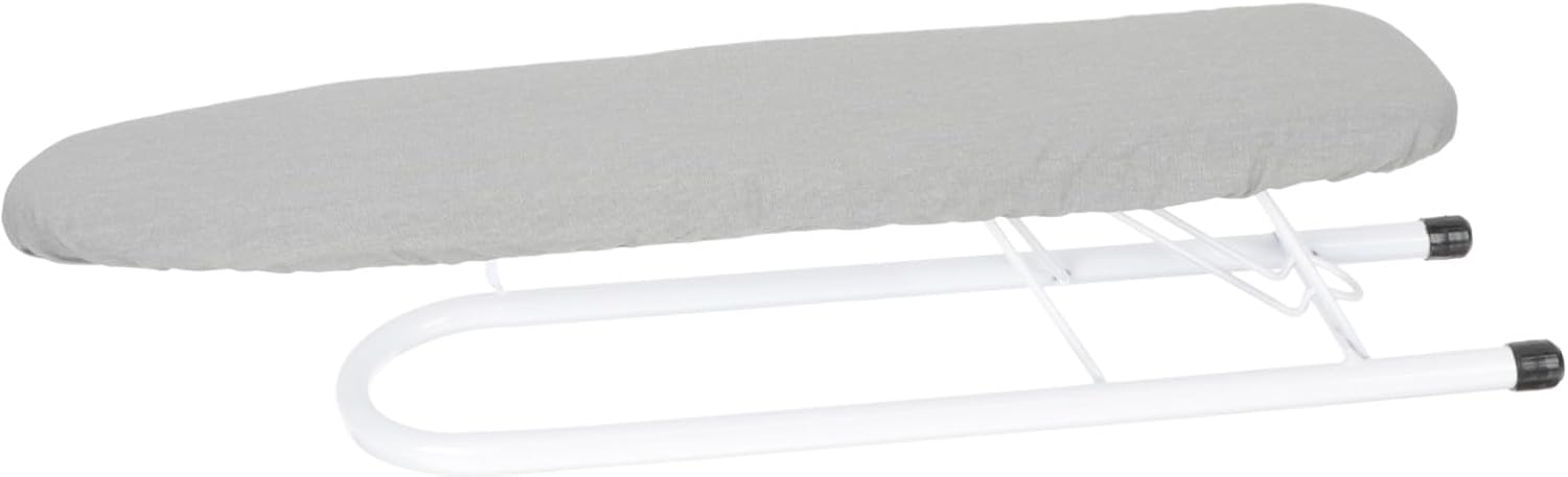 Mini Ironing Board Tabletop with Breathable and Stable Thickened Pole Compact Home Ironing Sleeve Board for Collars Sleeves Foldable Tool for Living Bedroom Dormitory Use