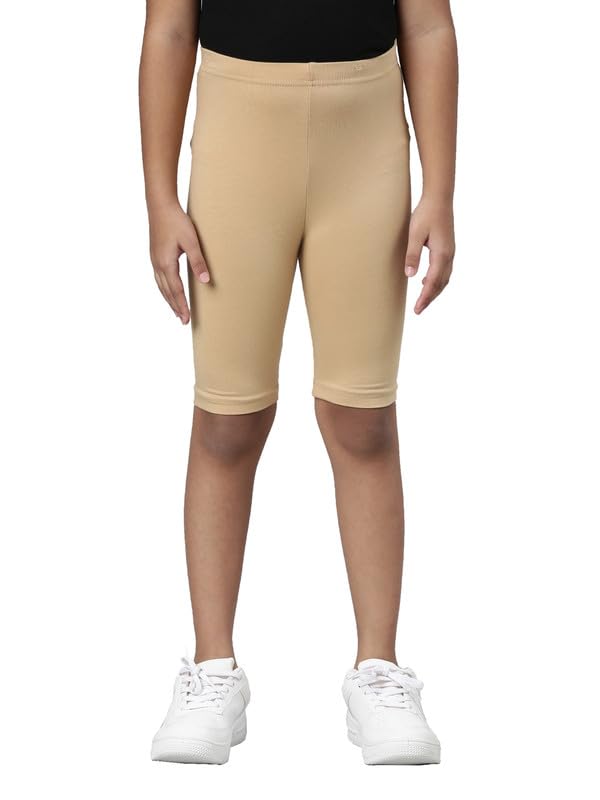 GO COLORSGirls Solid Cycling Shorts