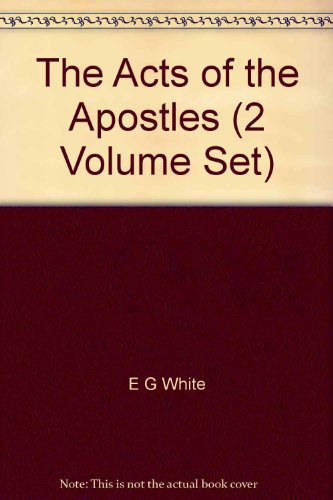 The Acts of the Apostles (2 Volume Set) B002DV5BPI Book Cover