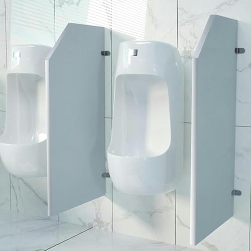 Partition urinaire murale contre le manque d'intimité des toilettes publiques avec code