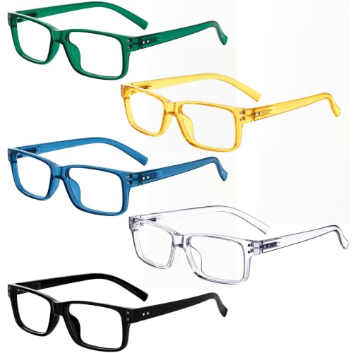 Image of Eyekepper Reading Glasses for Women, Readers Men, 5pk Stylish Designer 2.5