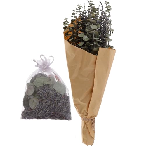 Ramo decorativo de lavanda preservada para ducha miniatura 1