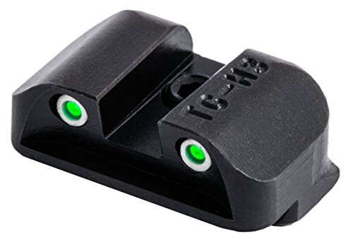 TRUGLO TG231G1 Brite Site Tritium Handgun Sight Set, Glock 17/ 17L, 19, 22, 23, 24, 26, 27, 33, 34, 35, 38 & 39