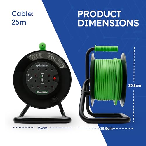 Alargador de cable resistente Desiretech con diseño robusto y mango ergonómico 3