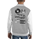  Cloud City 7 Never Forget Obsolete Media Formats Kid\'s Varsity Jacket