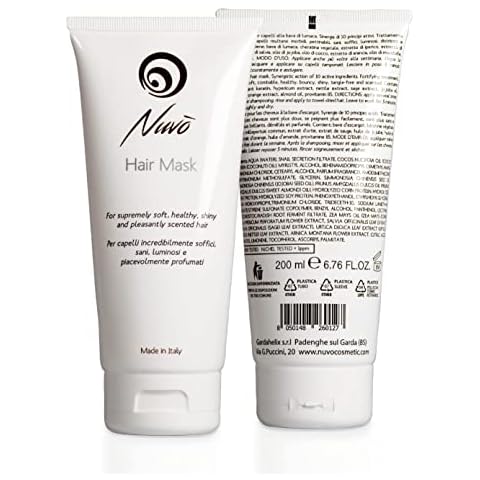 Nuvo '- Haarmaske mit Snail Mucin und Pflanzlichem Keratin Cover