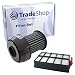 Produktbild Trade-Shop Filterset (HEPA-Filter + Lamellenfilter) kompatibel mit Bosch BGS61430 BGS61430CH BGS61431 BGS61438 BGS61466 BGS61832NL BGS61842 BGS618M1