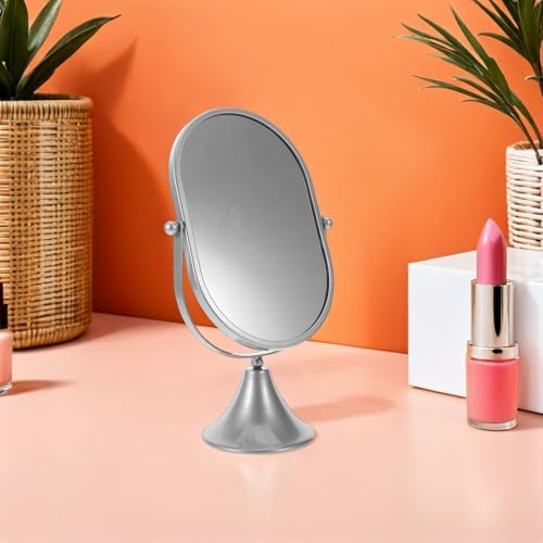Miroir ovale de bureau réglable pour en finir avec les miroirs instables