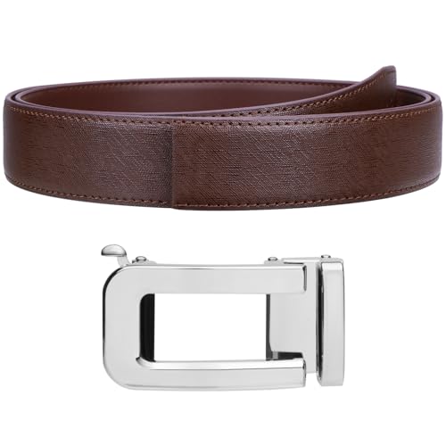 Image of Labnoft Men's PU Leather Auto-lock Belt