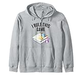 Lottery - I Rule This Game - Powerball - Jackpot - Bingo Zip Hoodie