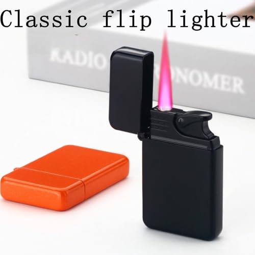 Encendedor clásico a prueba de viento, azul miniatura 3
