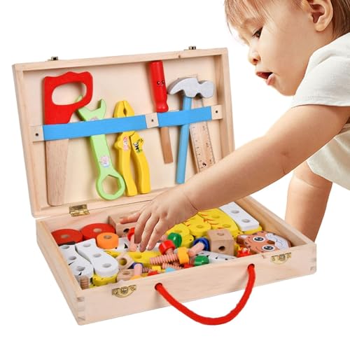 Truts de travail sur bois des toys pour imiter papa et maman dans l'atelier
