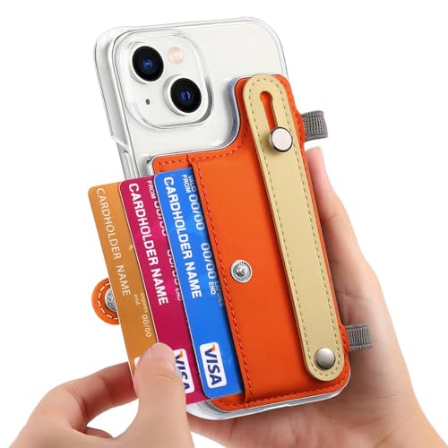 Couverture de téléphone transparente pour iPhone 15 14 13 Pro Max avec support