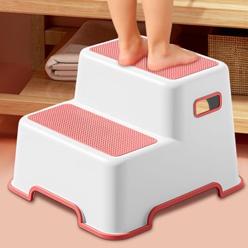 Marchepied de cuisine enfant, tabouret d'apprentissage propreté antidérapant - 4