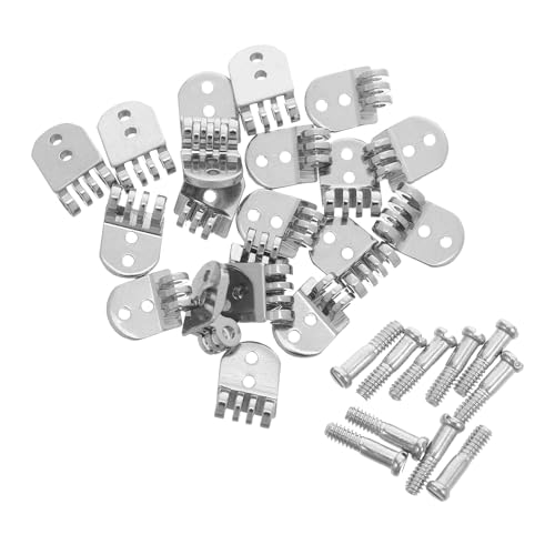 Bisagras de aleación de zinc de 4,5 mm Cabilock: kit de reparación para gafas y monturas