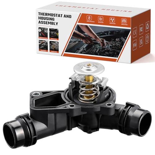 11537509227 Engine Coolant Thermostat Housing Assembly Fit for BMW 323Ci 323i 325i 325Xi 528i 530i...