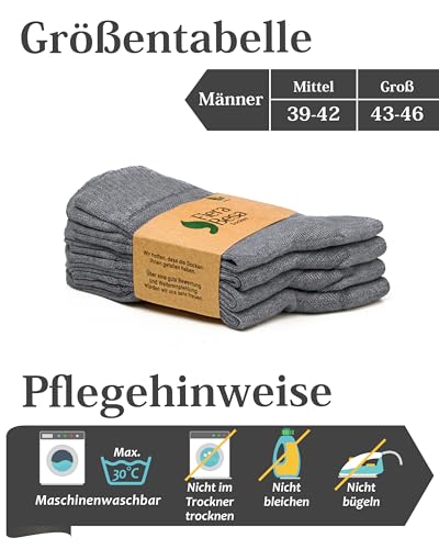 Image of Fiera Besa Diabetic Bamboo Socks with Lycra for Men - Ankle High - No Seam at Toe Nails - Business and Leisure - Suitable for Seniors - 4 Pairs