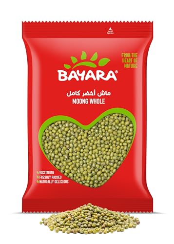 Bayara Moong Whole 1Kg Green