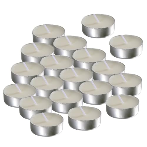50 Bougies Chauffe-Plat Parfumées Rondes pour Ambiance Maison
