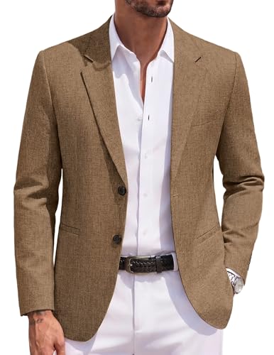 COOFANDY Mens Blazer Casual Sport Coats Regular Fit Lightweight Suit Jacket