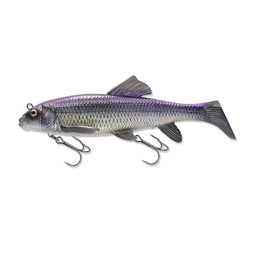 Savage Gear 3D Sucker Freshwater Fishing Lure, Cisco Flash, 12in, Perfect for Musky, Pike, and Walleye