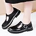 Mary Jane Shoes Women Platform Non-Slip Classics Round Toe Ankle T Strap Comfort Casual Oxford Dress Work Mary Jane Chunky Shoes Black US 6.5