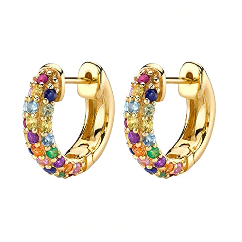 Boucles d'oreilles clous en argent 925 et zircone éclatant pour demoiselle d'honneur