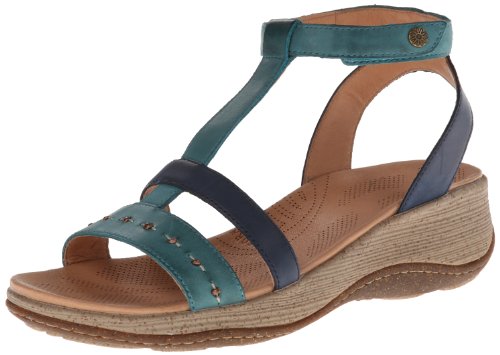 Acorn Women's Vista T-Strap Wedge Sandal